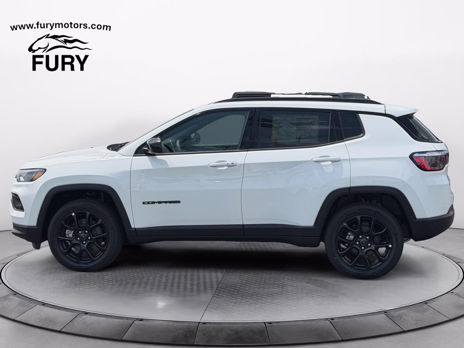 2026 Bright White Clearcoat Jeep Compass Latitude 4X4 SUV