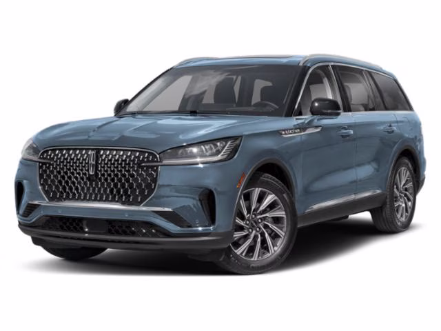 2026 Whisper Blue Metallic Clearcoat Lincoln Aviator Premiere AWD SUV