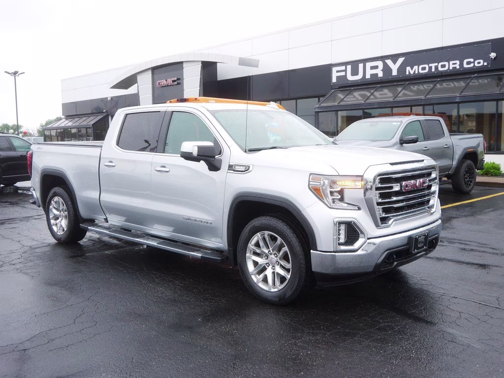 2021 Quicksilver Metallic GMC Sierra 1500 SLT 4X4 Truck