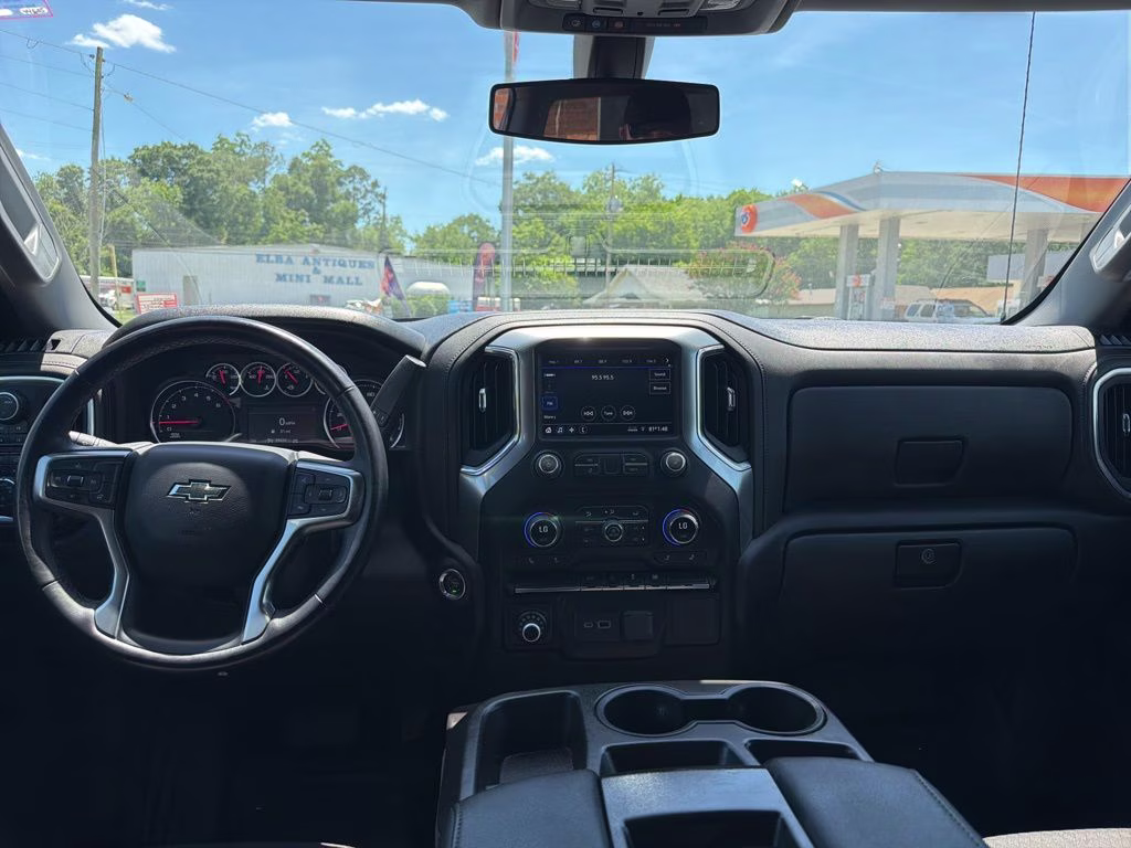 2022 Black Chevrolet Silverado 1500 LTD RST 4X4 Truck
