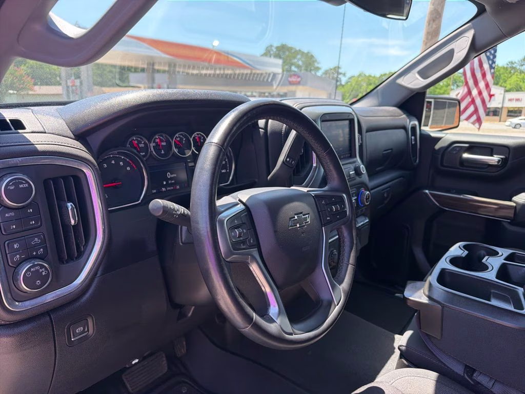 2022 Black Chevrolet Silverado 1500 LTD RST 4X4 Truck