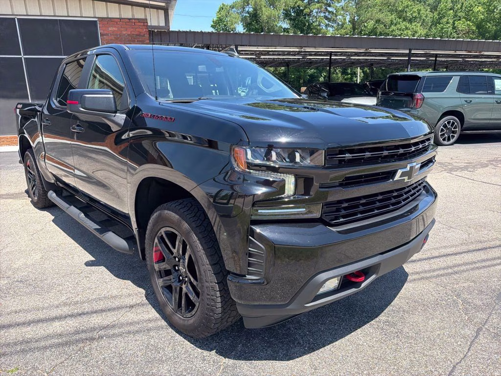 2022 Black Chevrolet Silverado 1500 LTD RST 4X4 Truck