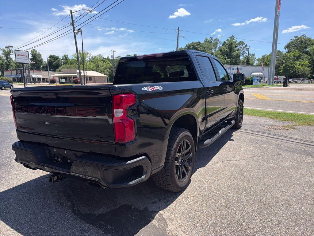 2022 Black Chevrolet Silverado 1500 LTD RST 4X4 Truck