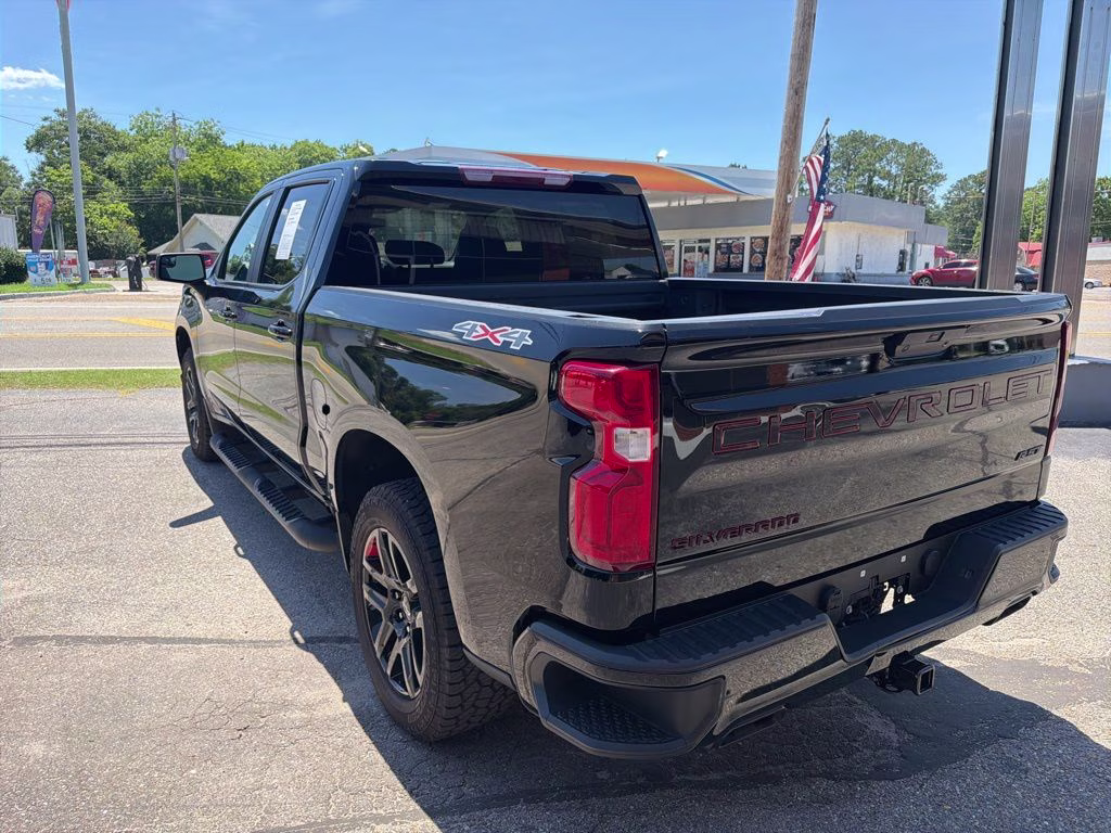 2022 Black Chevrolet Silverado 1500 LTD RST 4X4 Truck