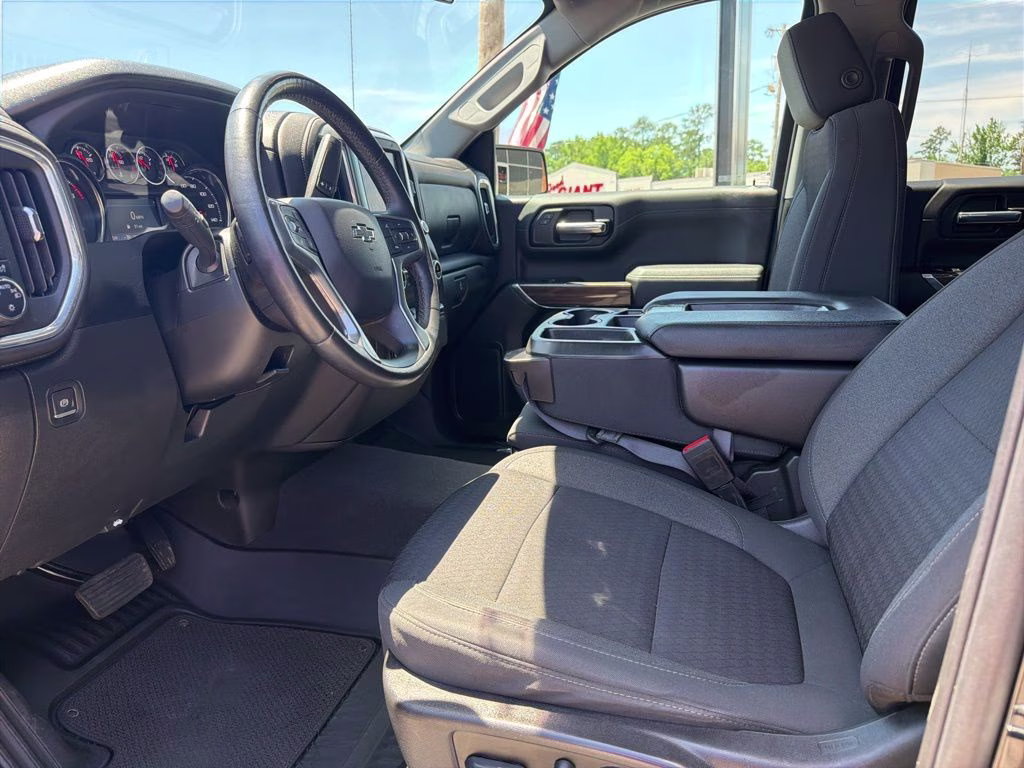 2022 Black Chevrolet Silverado 1500 LTD RST 4X4 Truck