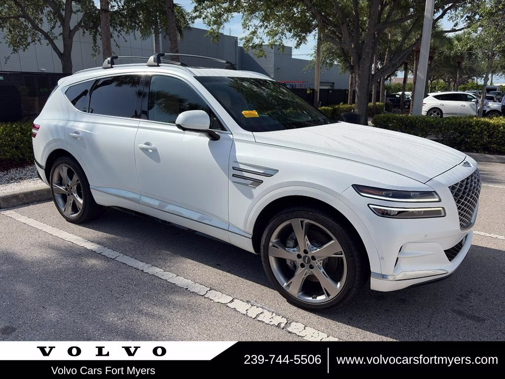 2024 Matterhorn White Genesis GV80 3.5T Prestige Matte AWD SUV