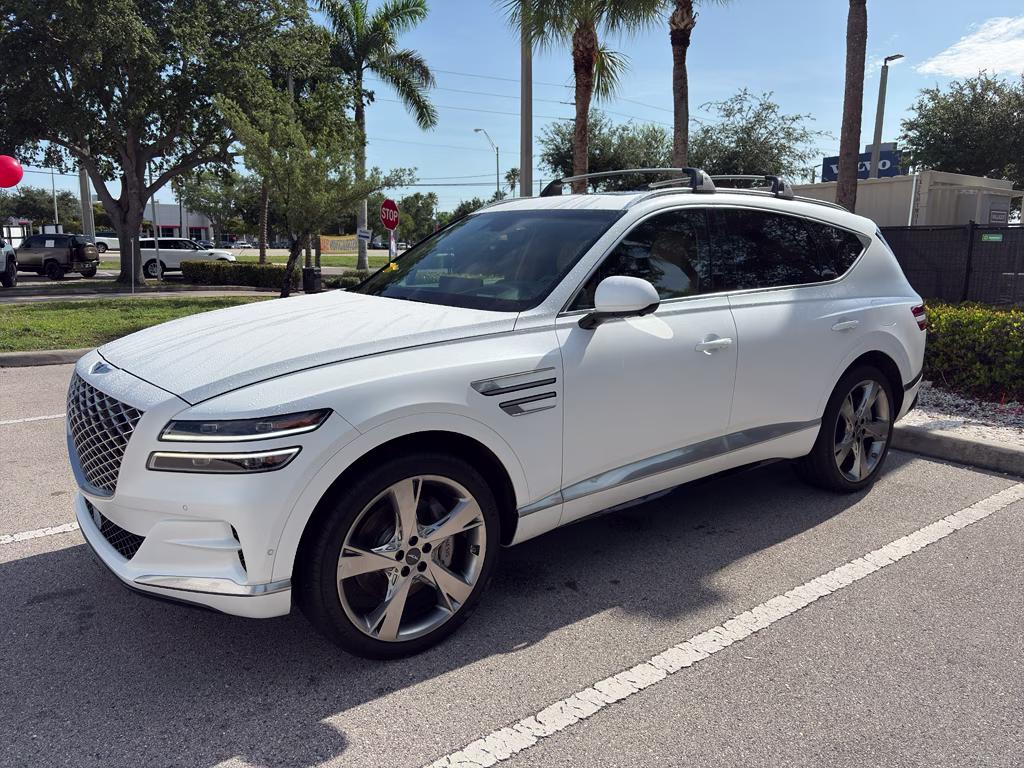 2024 Matterhorn White Genesis GV80 3.5T Prestige Matte AWD SUV