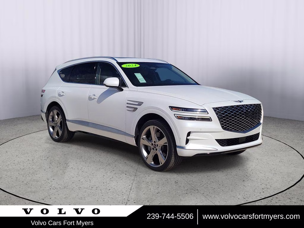 2024 Matterhorn White Genesis GV80 3.5T Prestige Matte AWD SUV