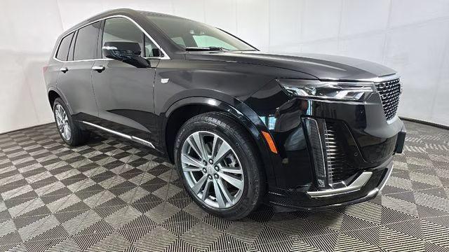 2023 Stellar Black Metallic Cadillac XT6 Premium Luxury AWD SUV