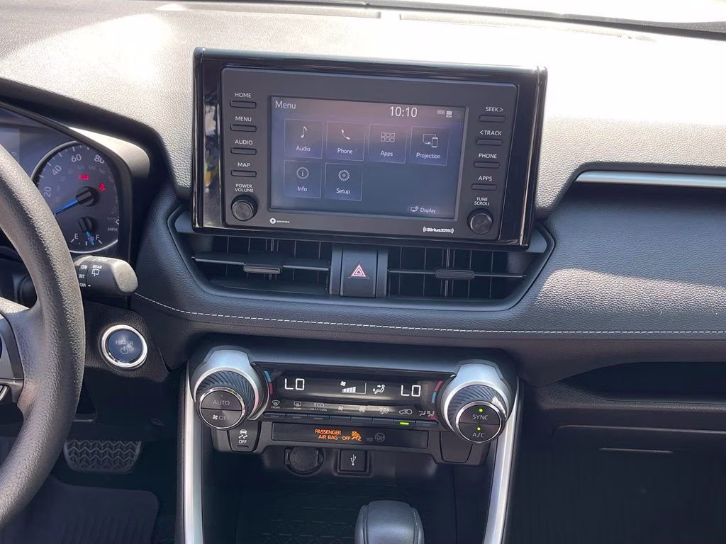 2021 Silver Sky Metallic Toyota RAV4 Hybrid XLE AWD SUV