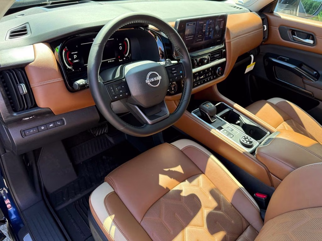 2026 Deep Ocean Blue Pearl Nissan Pathfinder Platinum 4X4 SUV