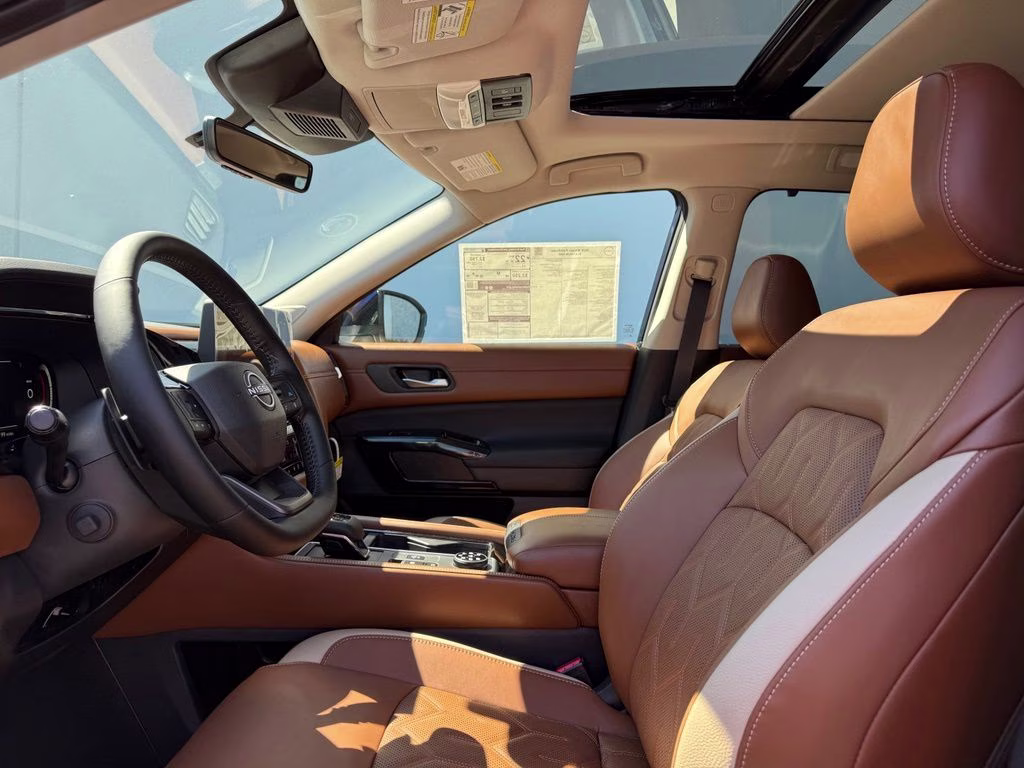 2026 Deep Ocean Blue Pearl Nissan Pathfinder Platinum 4X4 SUV