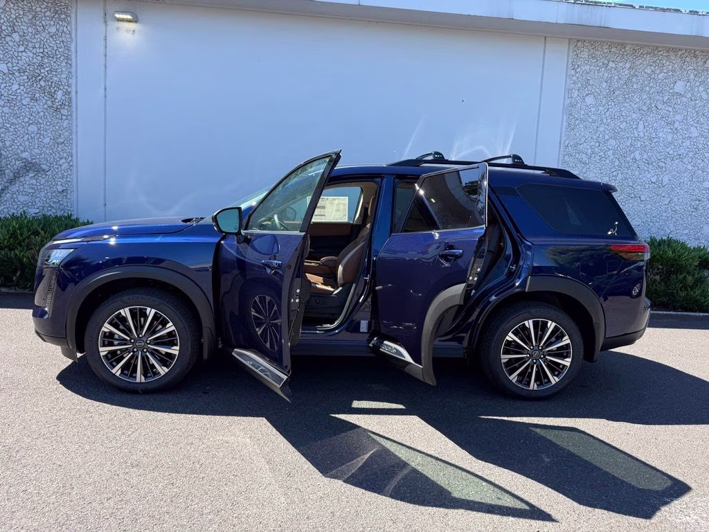 2026 Deep Ocean Blue Pearl Nissan Pathfinder Platinum 4X4 SUV