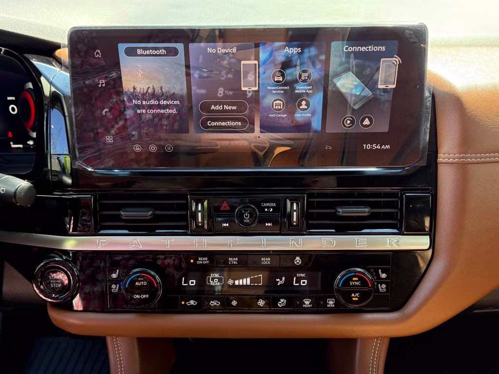 2026 Deep Ocean Blue Pearl Nissan Pathfinder Platinum 4X4 SUV