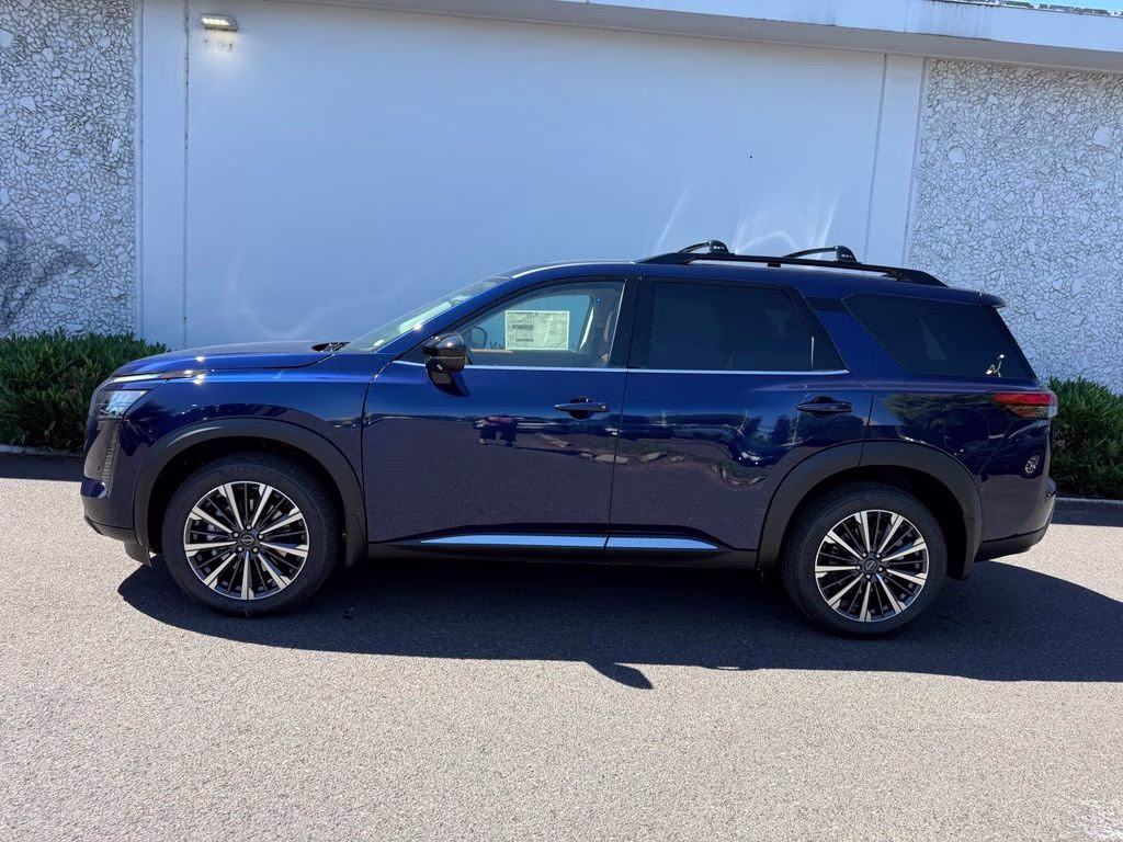 2026 Deep Ocean Blue Pearl Nissan Pathfinder Platinum 4X4 SUV