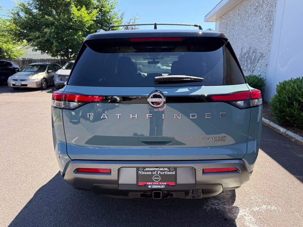 2026 Baltic Teal/Super Black Nissan Pathfinder Platinum 4X4 SUV