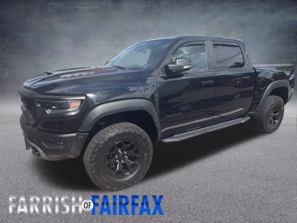 2022 Diamond Black Crystal Pearlcoat Ram 1500 TRX 4X4 Truck