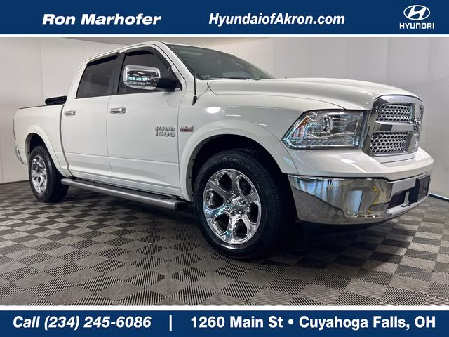 2017 Pearl White Ram 1500 Laramie 4X4 Truck