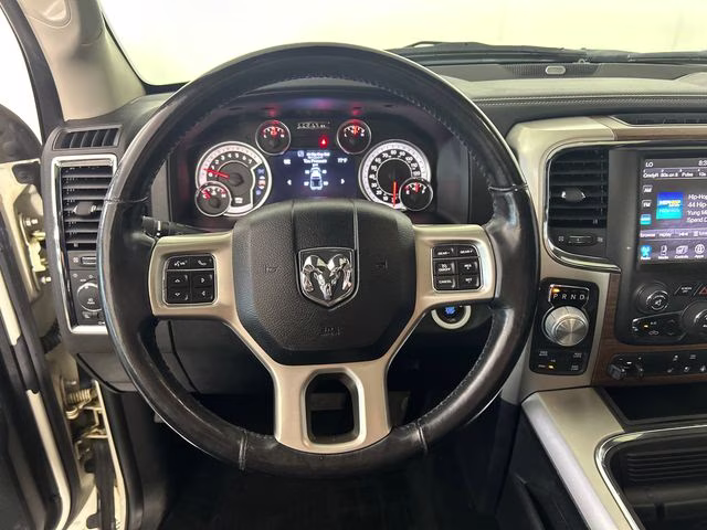 2017 Pearl White Ram 1500 Laramie 4X4 Truck