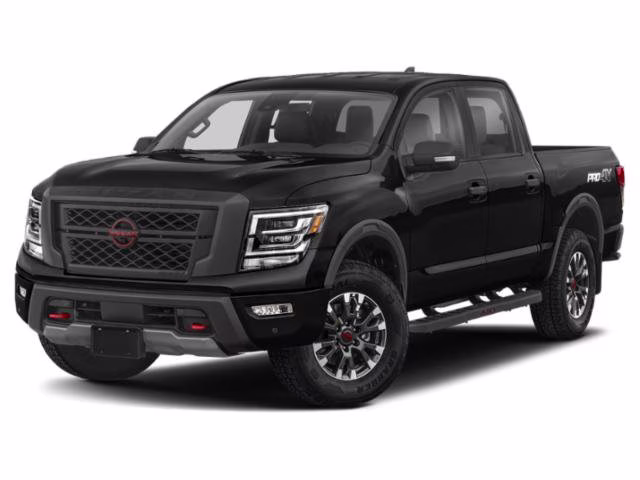 2023 Super Black Nissan Titan PRO-4X 4X4 Truck