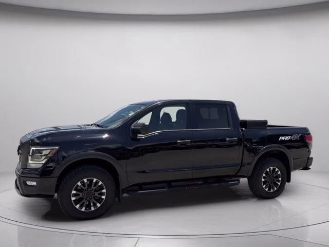 2023 Super Black Nissan Titan PRO-4X 4X4 Truck