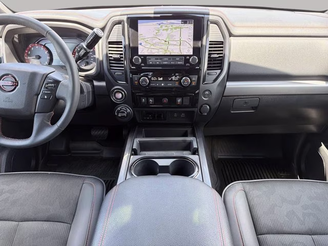 2023 Super Black Nissan Titan PRO-4X 4X4 Truck