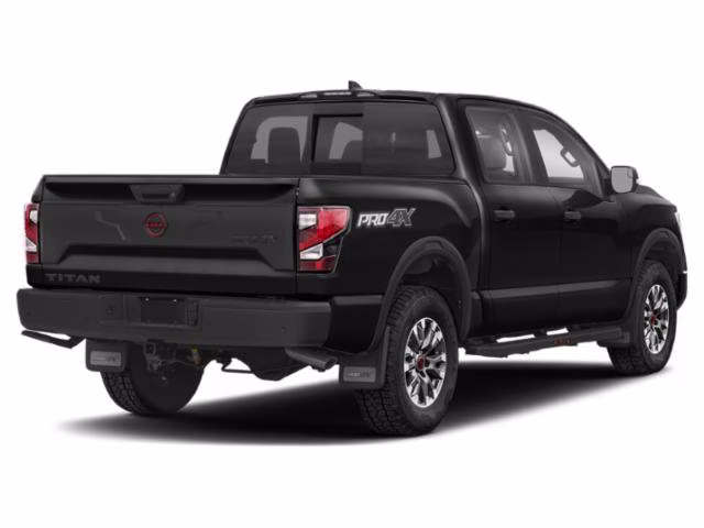 2023 Super Black Nissan Titan PRO-4X 4X4 Truck