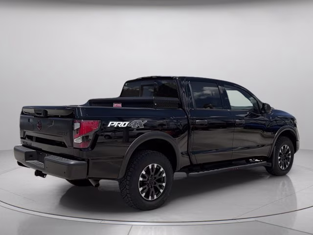 2023 Super Black Nissan Titan PRO-4X 4X4 Truck