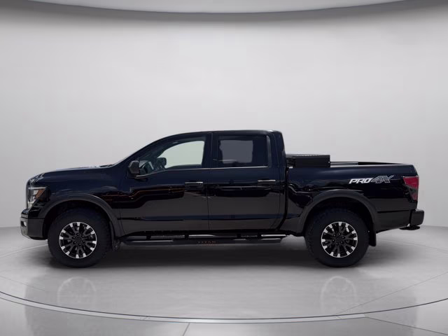 2023 Super Black Nissan Titan PRO-4X 4X4 Truck