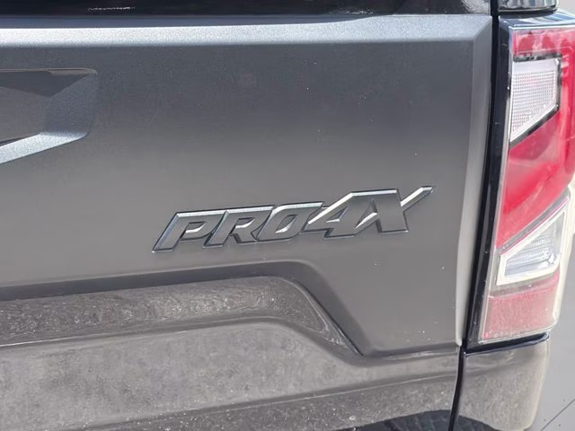 2023 Super Black Nissan Titan PRO-4X 4X4 Truck