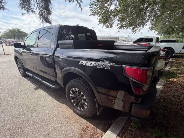 2023 Super Black Nissan Titan PRO-4X 4X4 Truck