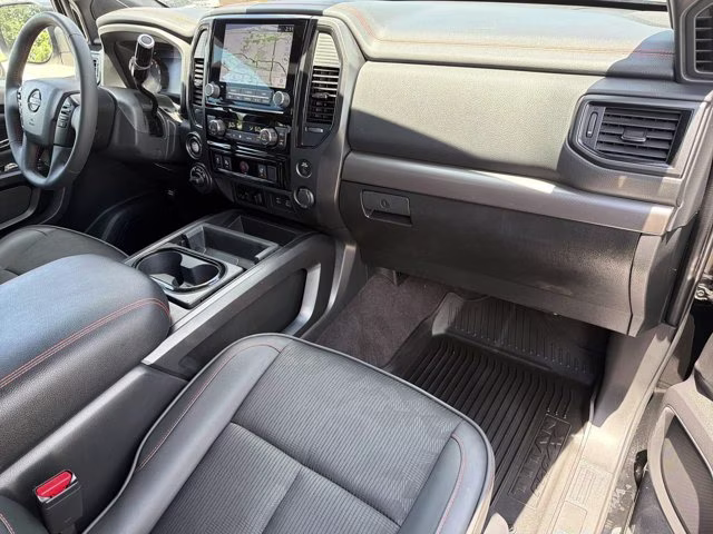 2023 Super Black Nissan Titan PRO-4X 4X4 Truck