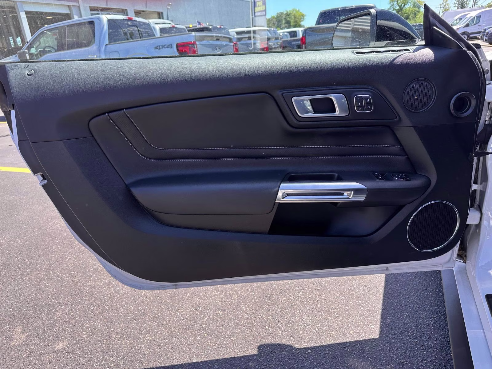 2023 Oxford White Ford Mustang EcoBoost Premium Fastback RWD Sedan