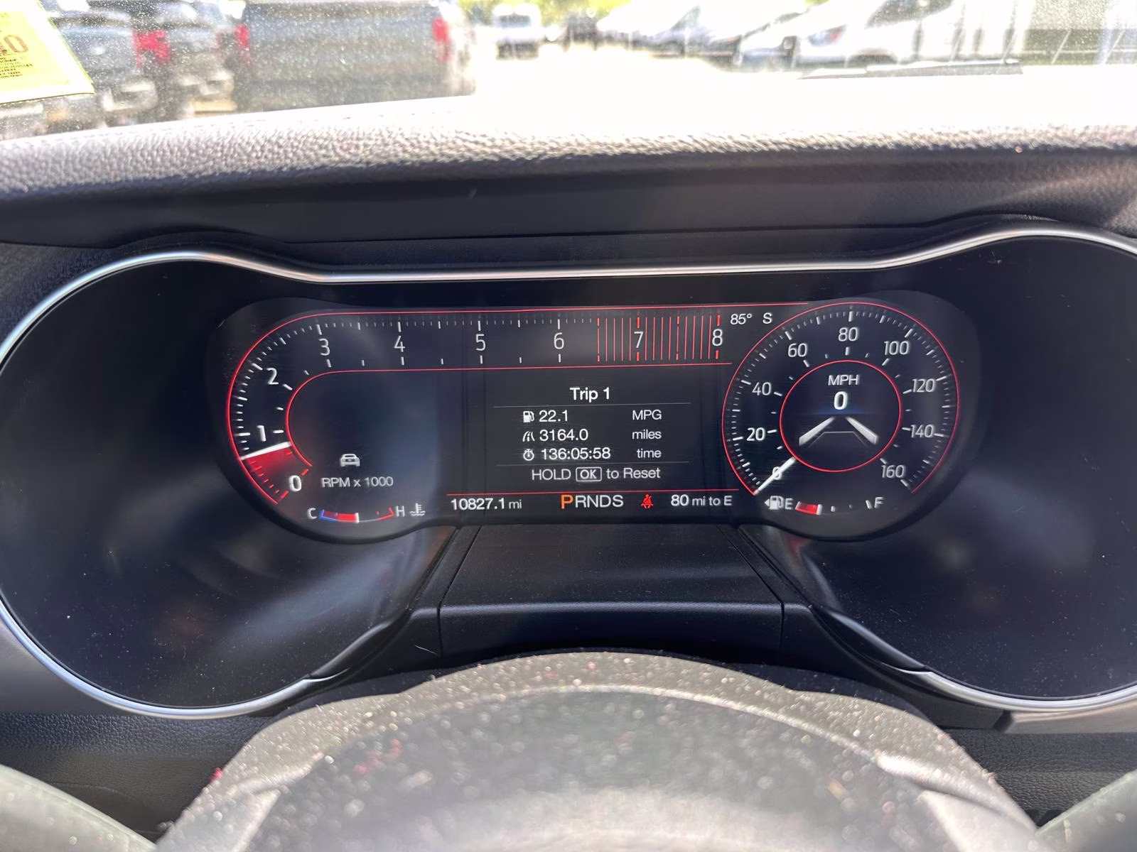 2023 Oxford White Ford Mustang EcoBoost Premium Fastback RWD Sedan