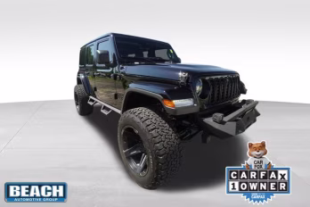 2025 Black Clearcoat Jeep Wrangler Sahara 4X4 SUV