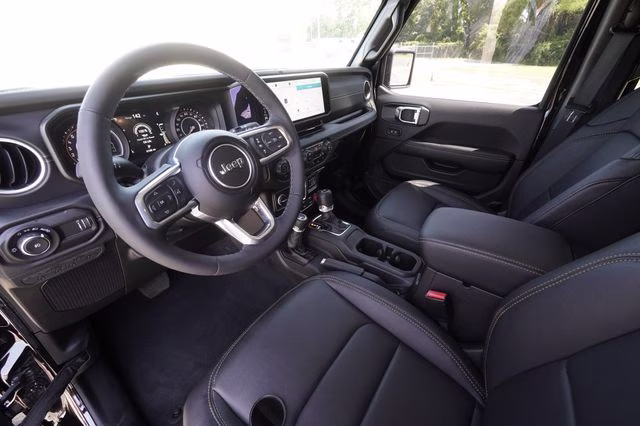 2025 Black Clearcoat Jeep Wrangler Sahara 4X4 SUV
