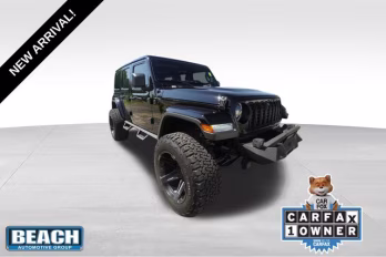 2025 Black Clearcoat Jeep Wrangler Sahara 4X4 SUV
