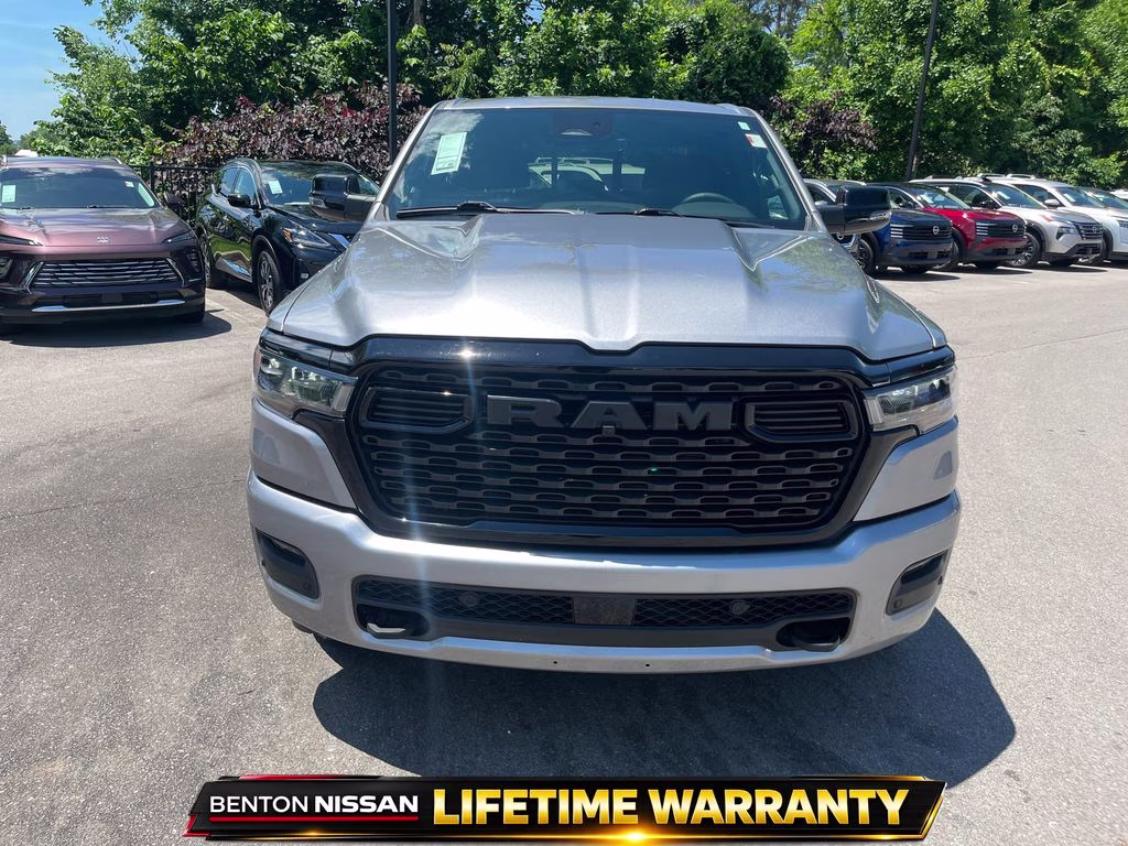 2025 Billet Silver Metallic Clearcoat Ram 1500 Big Horn/Lone Star 4X4 Truck