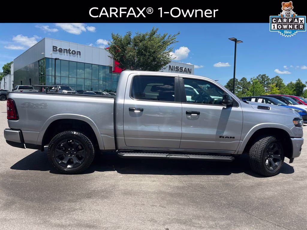 2025 Billet Silver Metallic Clearcoat Ram 1500 Big Horn/Lone Star 4X4 Truck