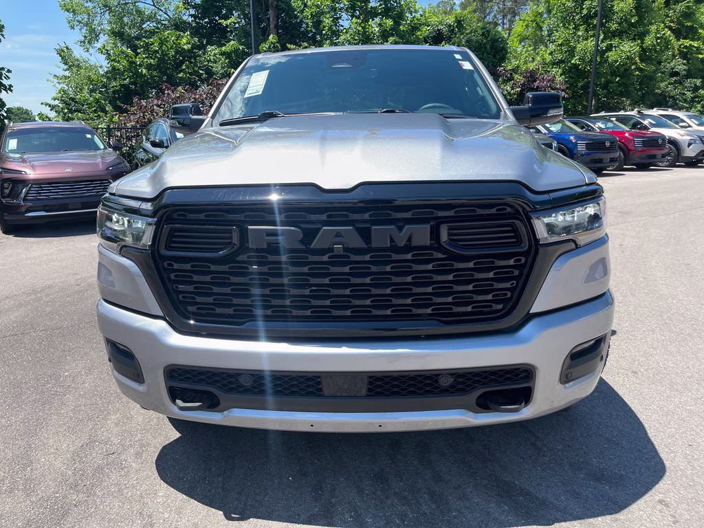 2025 Billet Silver Metallic Clearcoat Ram 1500 Big Horn/Lone Star 4X4 Truck