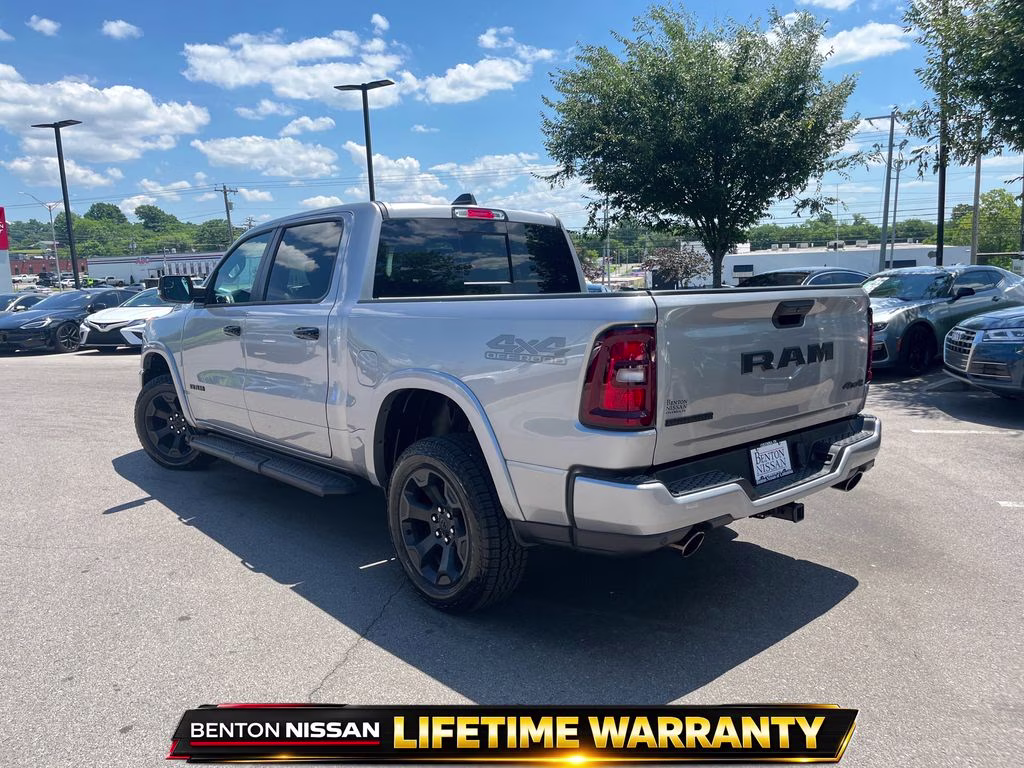 2025 Billet Silver Metallic Clearcoat Ram 1500 Big Horn/Lone Star 4X4 Truck