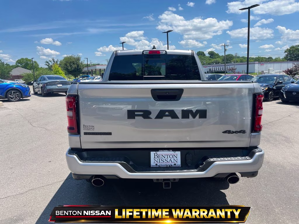 2025 Billet Silver Metallic Clearcoat Ram 1500 Big Horn/Lone Star 4X4 Truck