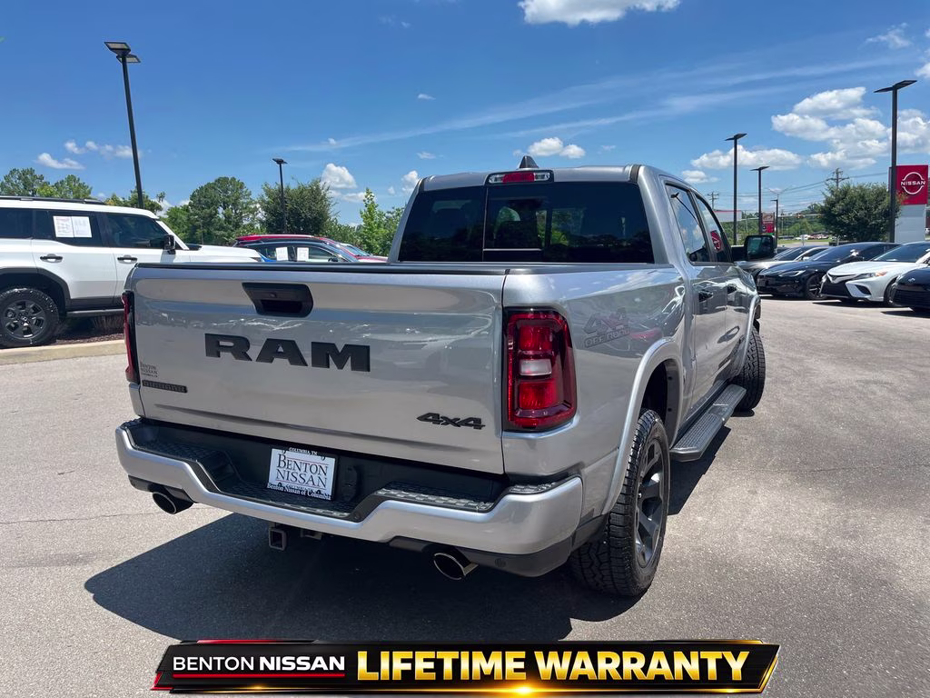 2025 Billet Silver Metallic Clearcoat Ram 1500 Big Horn/Lone Star 4X4 Truck