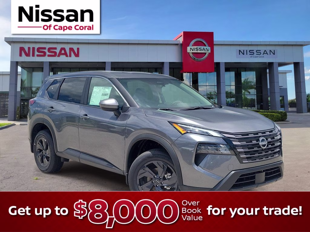 2026 Gun Metallic Nissan Rogue SV AWD SUV