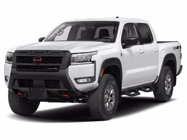 2026 Glacier White Nissan Frontier PRO-4X 4X4 Truck