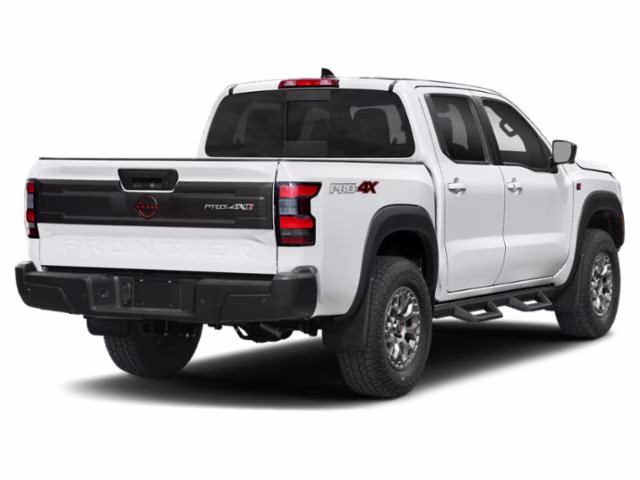 2026 Glacier White Nissan Frontier PRO-4X 4X4 Truck