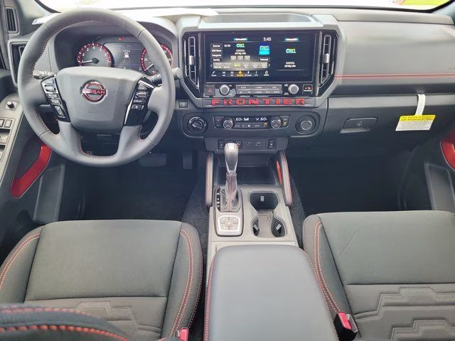 2026 Glacier White Nissan Frontier PRO-4X 4X4 Truck