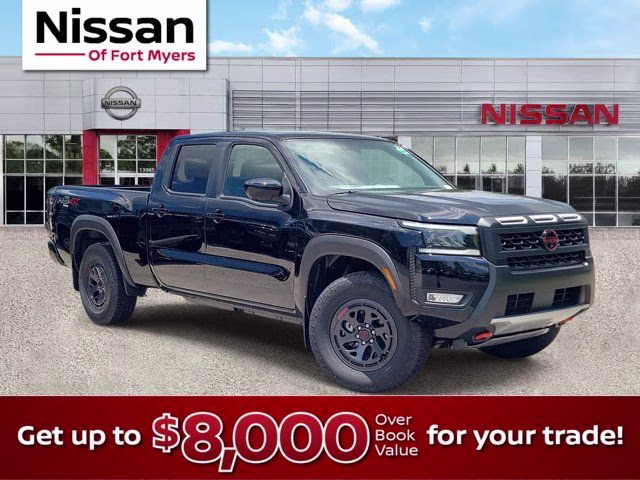 2026 Super Black Nissan Frontier PRO-4X 4X4 Truck