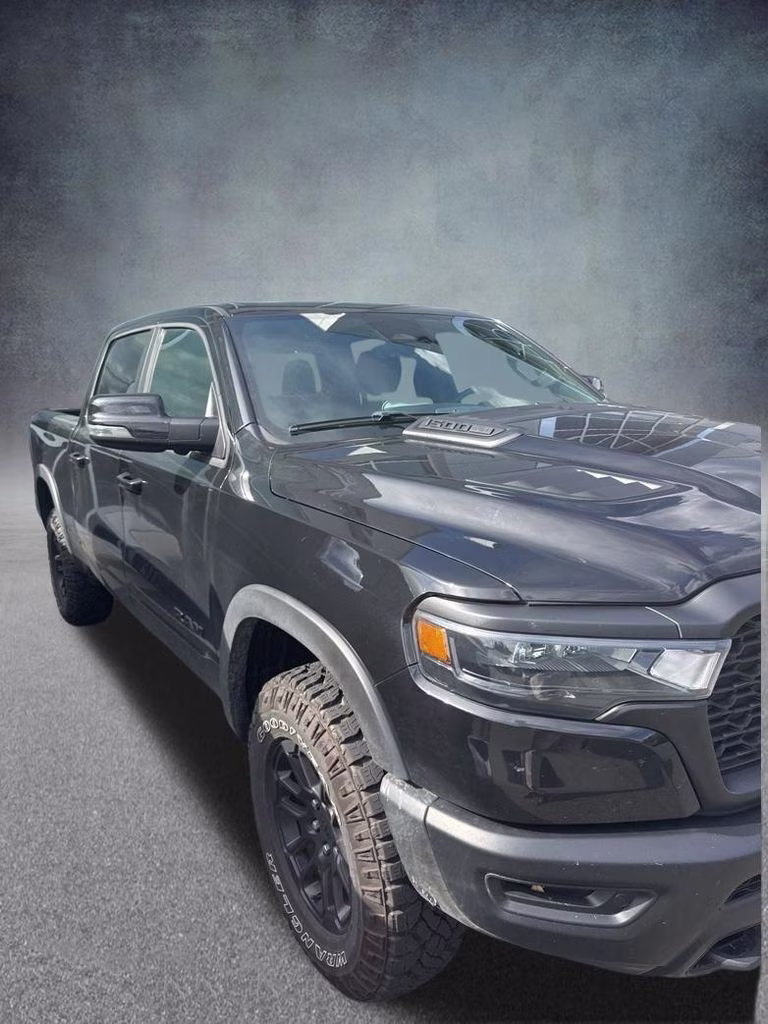 2025 Diamond Black Crystal Pearlcoat Ram 1500 Rebel 4X4 Truck