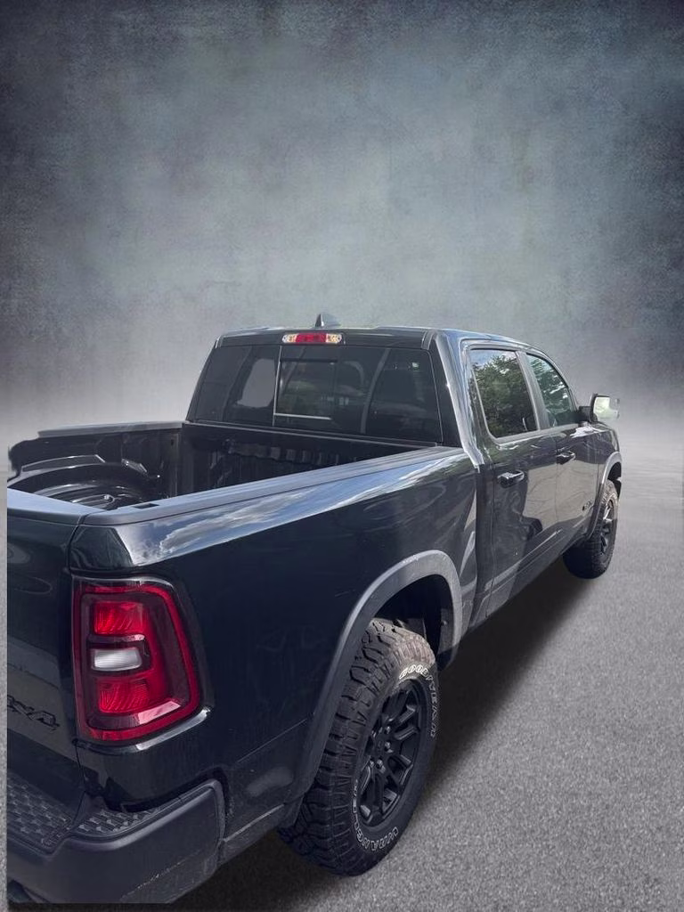2025 Diamond Black Crystal Pearlcoat Ram 1500 Rebel 4X4 Truck